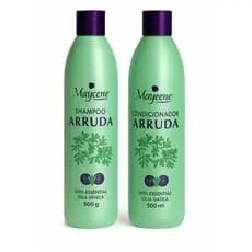 Kit 2 Shampoo + Condicionador De Arruda Mata Piolho E Lêndeas com Pente Fino