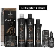 Kit CAVALO DE RAÇA 4 Itens + LOÇÃO ANTI QUEDA Bio Instinto