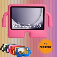 Capa Silicone Infantil + Película Galaxy Tab S9 11 Polegadas
