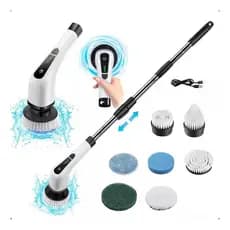 Esfregão Elétrico Mop Escova De Limpeza 360 Giratoria Usb