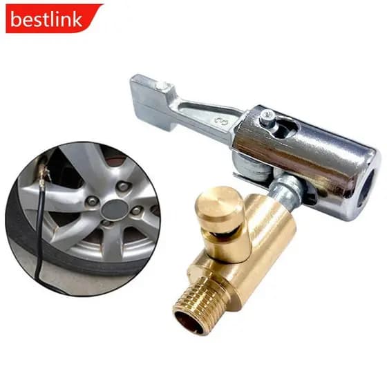 BESTLINK Portátil Pneu De Carro Ar Bomba Inflável Conector Mandril Compressor Pode Ser Desinflado Inflator De Para Repar