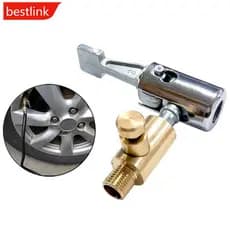 BESTLINK Portátil Pneu De Carro Ar Bomba Inflável Conector Mandril Compressor Pode Ser Desinflado Inflator De Para Repar