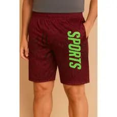 Bermuda Helanca Masculina Estampa Sports Confortável Varias Cores