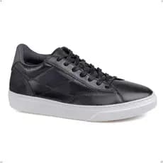Sapatênis Rafarillo Fly Alth +7cm Altura Couro Legítimo Conforto Masculino Discreto 58051-01