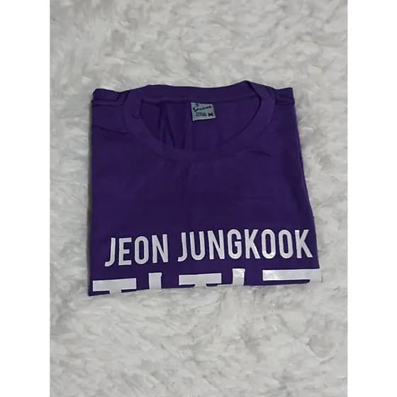 CAMISETA - JEON JUNGKOOK BTS - UNISSEX