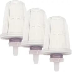 Kit 3 Velas Plástica Carvão Ativado Retém Partículas Branco Acquamar