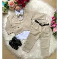 Conjunto Meninos Kanga Social Bruno Palha Terno