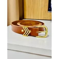 Cinto feminino fivela dourada tendência blogueira