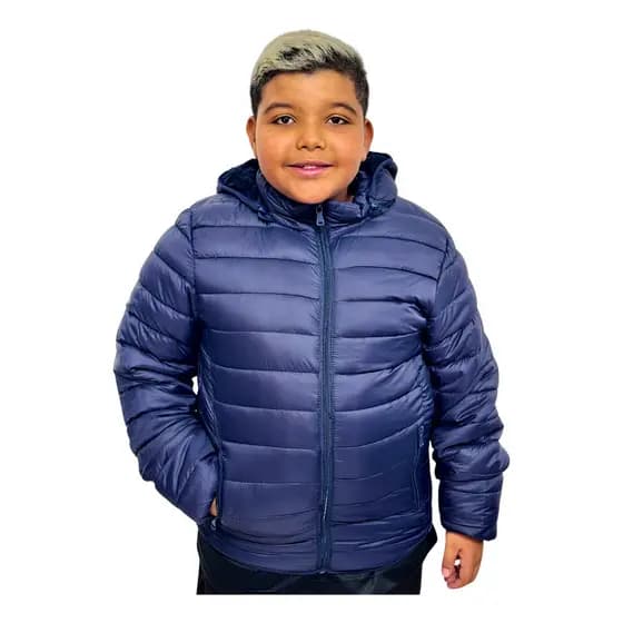 Jaqueta Infantil Masculina Blusa Peluciada Bobojaco