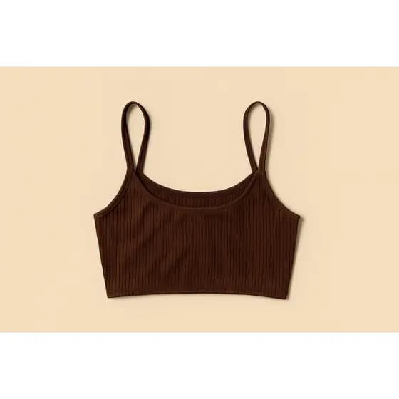 Cropped Feminino Forrado Top Com Alça Academia Blusa Ribanna