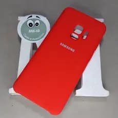 Capa capinha case em Silicone Aveludada para S9 Parte inferior Aberta.