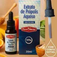 Extrato de própolis verde natural sem álcool Flora néctar puro e natural