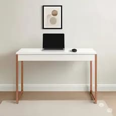 Mesa Escrivaninha Aparador Estilo Industrial Multiuso 90 Cm Escritório Quarto Diversas Cores