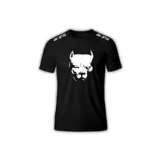 Camiseta Para Jiu Jitsu Masculina Pit Bull No gi Treino Academia Muay Thai Luta Cachorro
