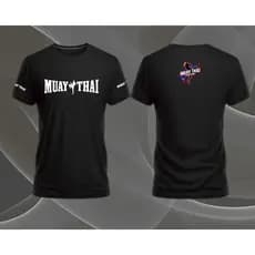 Camiseta De Muay Thai Boxe Thailandes Jiu Jitsu Algodão Mma Kickboxing Academia Competição