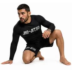 Camisa Rashguard Jiu Jitsu Compressão Treino Academia Muay Thai Luta Boxe