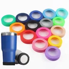 Bases Para Copos Com Isolamento Térmico Anti-Queda Copo Antideslizante Redondo De Silicone Durável