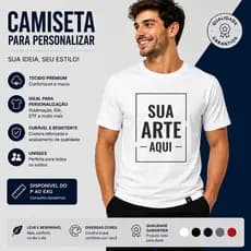 Camiseta Gold Pima Premium – Conforto, Elegância e Qualidade Superior
