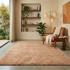 Tapete Peludo Macio Luxuoso 200X240 Ambiente Aconchegante Quarto Sala Recepção