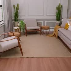 Tapete Sisal Sintético 1,50 x 2,00 para Sala Antiderrapante Resistente Moderno Novo Loja Decoração Barato