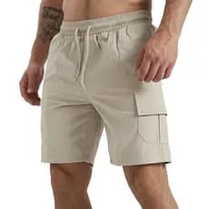 Bermuda Cargo Masculina 100% Algodão Com Bolso na Lateral Estilosos Oferta Imperdível