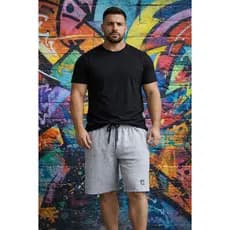 Bermuda Moletom Elástico Masculina Leve Respirável Confortável Para Treinos Corrida Oferta