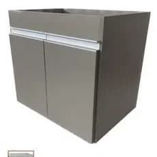 Gabinete 50x40x40 Cm Com Puxadores 100% Mdf Móveis Banheiro Lavanderia