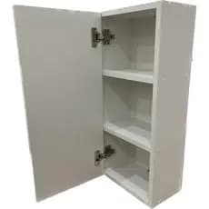 Armário 75x28x15 Cm Com Duas Prateleiras Nicho Com Porta Decorativo em Mdf