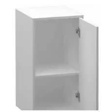 Armario Suspenso Organizador Nicho Multiuso 1 Porta Mdf 50X25X15 Cm