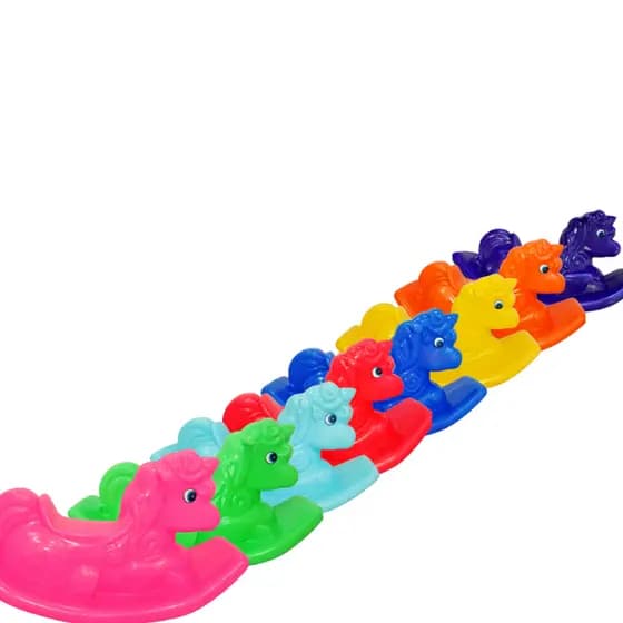 Gangorra Unicórnio Colorido - com Diversas Cores Disponíveis para Meninas e Meninos se Divertirem