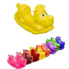 Cachorrinho Amarelo - Gangorra infantil 1° Linha - Balanço seguro para crianças