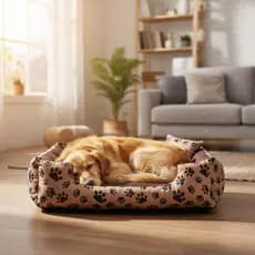 cama pet lavável caminha cachorro porte medio até 15 kg caminha almofada  pet  co ziper G 70x70cm