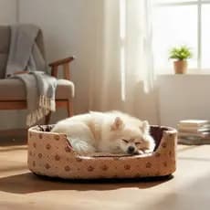 cama de cachorro e gato redonda  cama pets  pequeno cama Europa 58x50cm cama pra pet até 6 kg
