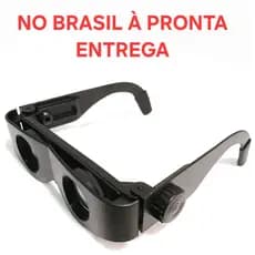 Óculos de Grau Visão Ampliada com Ajuste Manual, No Brasil à Pronta Entrega para Pesca, Teatro, TV,  Binóculo, Lupa.
