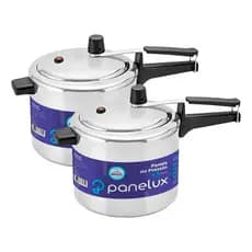 Kit 2 Panelas de Pressão 4,5L Alumínio Polido Segurança Reforçada Original Panelux Promoção