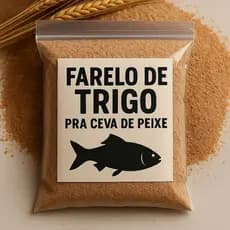 Farelo de Trigo para Ceva de Peixe – Disponível em 500g, 1kg e 2kg