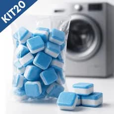 Limpeza Profunda Sem Desmontar Sua Máquina Kit 10 Pastilhas