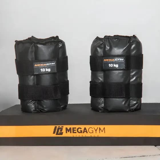 Par Caneleira de Peso 6 a 10 kg Tornozeleira Musculação Ginástica Treino Profissional Academia