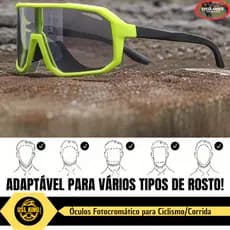 Óculos Fotocromático Eyer Glasses/Óculos Cicçlismo/Oculos de Ciclista Esportivo/Óculos bike