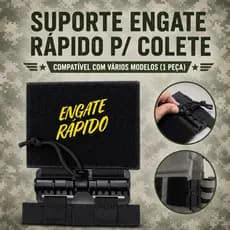 Fivela Liberação Rápida/Engate Rápido Colete/Trava de Liberação Colete/Fivela Colete Tático (SLR-01)