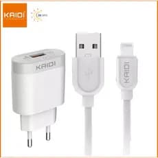 Carregador Turbo 3.0 Kaidi 18W Carga Rápida USB Bivolt Original