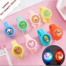 Pulseira Repelente Infantil Anti Mosquito Ajustável com Aromas Naturais Proteção Contra Mosquitos para Crianças