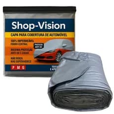 Capa Para Cobrir Carro Forrada 100% Impermeável Proteção Total Sol Chuva Riscos