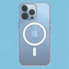 Capa Capinha Space iPhone 14 Pro Max MagSafe Transparente Anti Impacto - Case Magnética Silicone Borda Reforçada