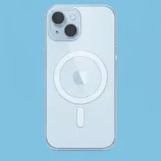 Capa Capinha Space iPhone 15 MagSafe Transparente Anti Impacto - Case Magnética Silicone Borda Reforçada