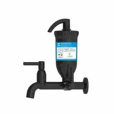 Torneira Com Filtro de Parede 1/4 De Volta 2159 C70 Full Black ABS