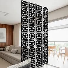 Painel decorativo divisória de ambiente sala cozinha  painel em MDF kit 6 12 18 e 24