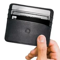 Carteira Masculina Couro Legítimo Leve Slim Rústico Porta Cartões CNH RG Compacta Fina Minimalista