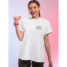Camiseta Feminina T-shirt Estampada Frase Humor Me Poupe Cor Estampa Surpresa