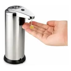 Saboneteira Automática Com Sensor Inox - P/ Álcool Em Gel